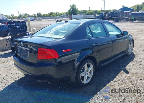2006 Acura Tl из США, поврежденный, VIN 19UUA66286A007311